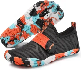 ATHMILE Kids Water Shoes Boys Girls Water Shoes Quick Dry Barefoot Beach Sports Swim Pool Summer Shoes(Little Kid/Big Kid)