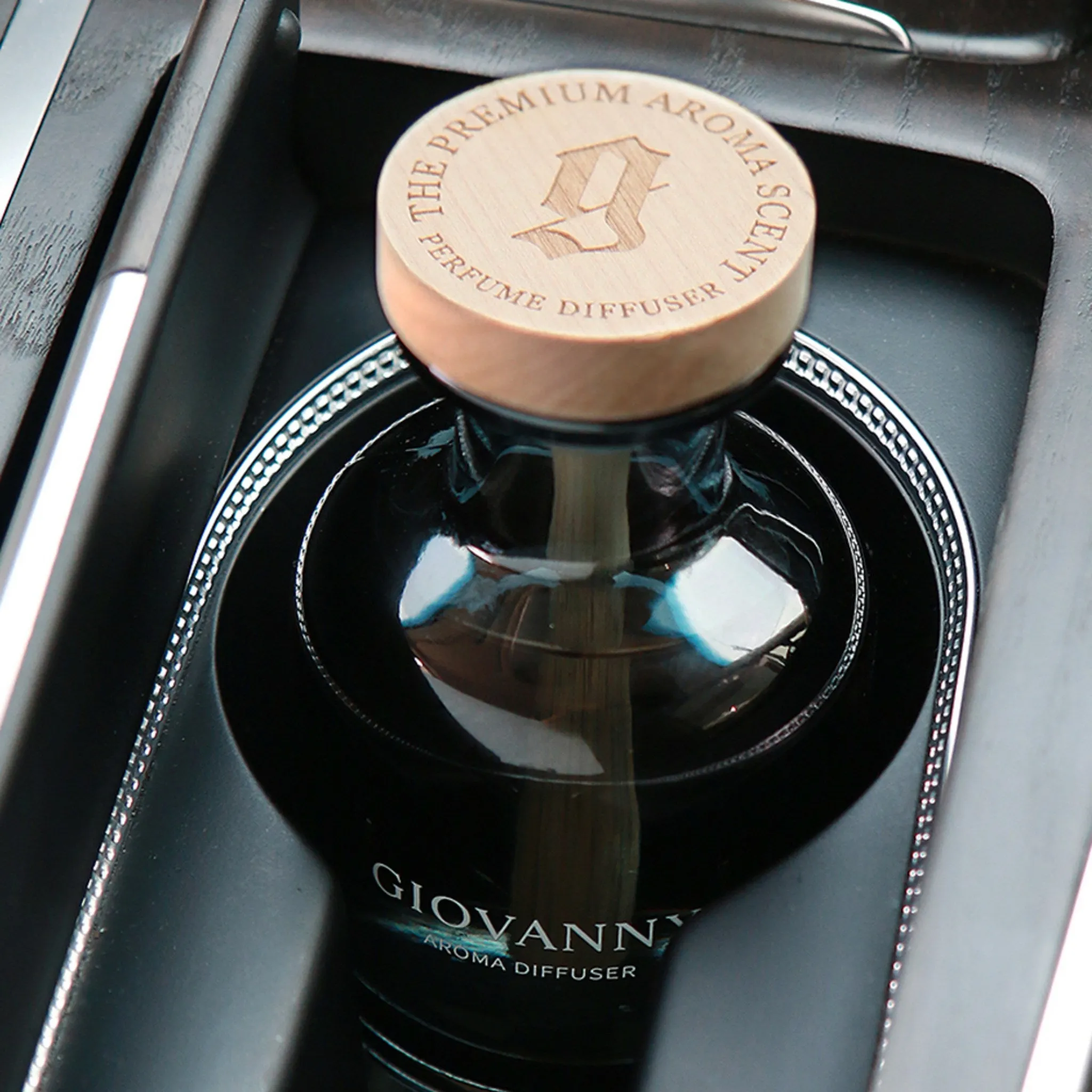 GIOVANNY Cup Holder Car Diffuser 150ml, White Musk, Set of 2 - 🏆 #93 - Automotive Accessories - Best of December