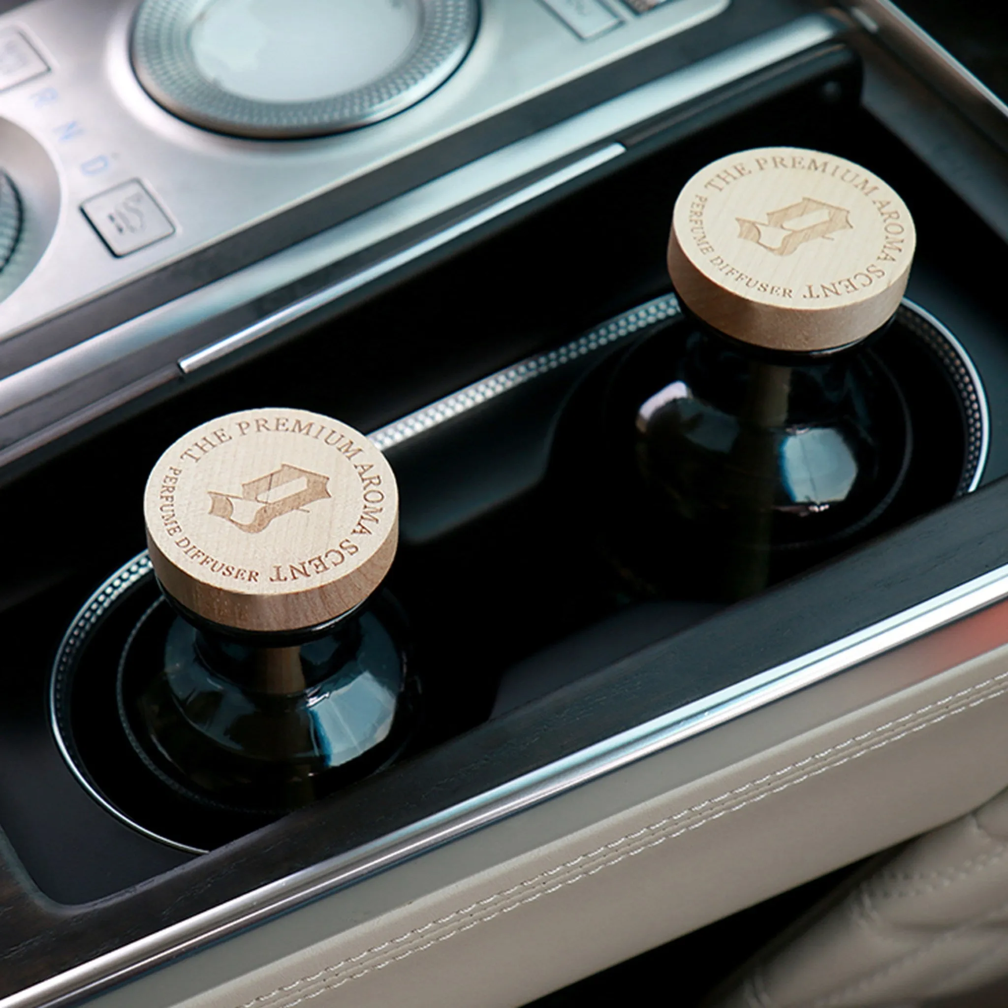 GIOVANNY Cup Holder Car Diffuser 150ml, White Musk, Set of 2 - 🏆 #93 - Automotive Accessories - Best of December