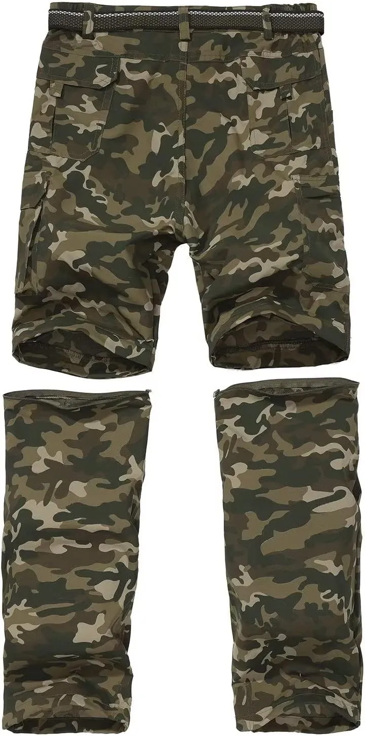 JOMLUN Boy??s Scout Pants Convertible Hiking Quick Dry Zip Off Pants Outdoor Climbing Casual Trouser Kids Youth Cargo Pants