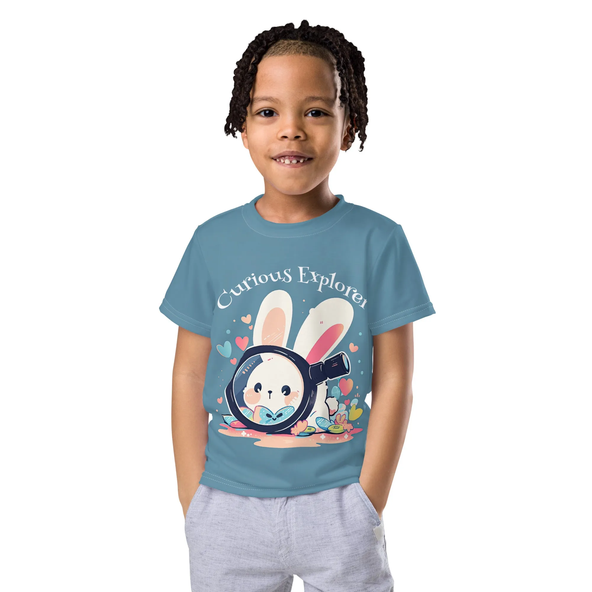 Kids T-Shirt Curious Explorer