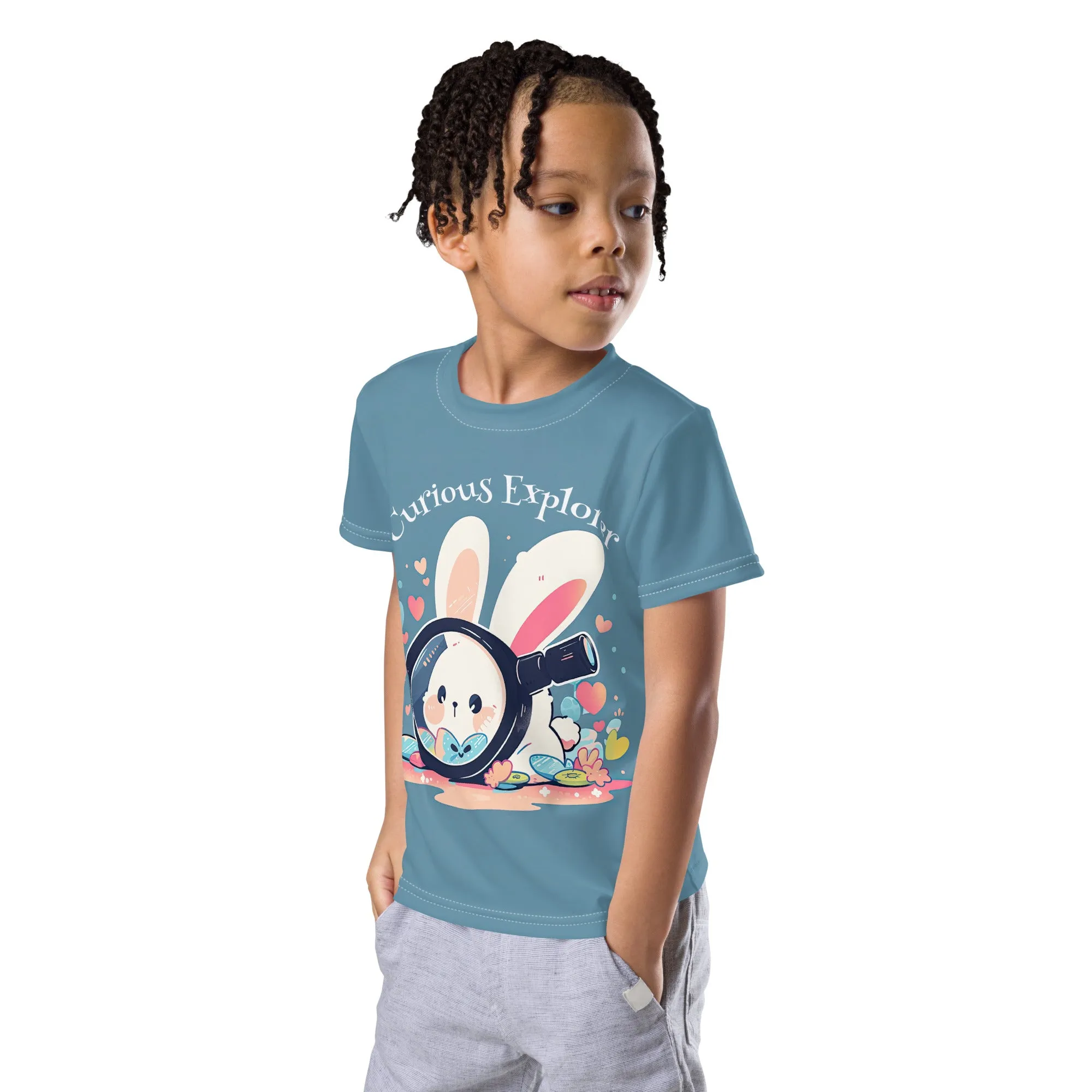 Kids T-Shirt Curious Explorer