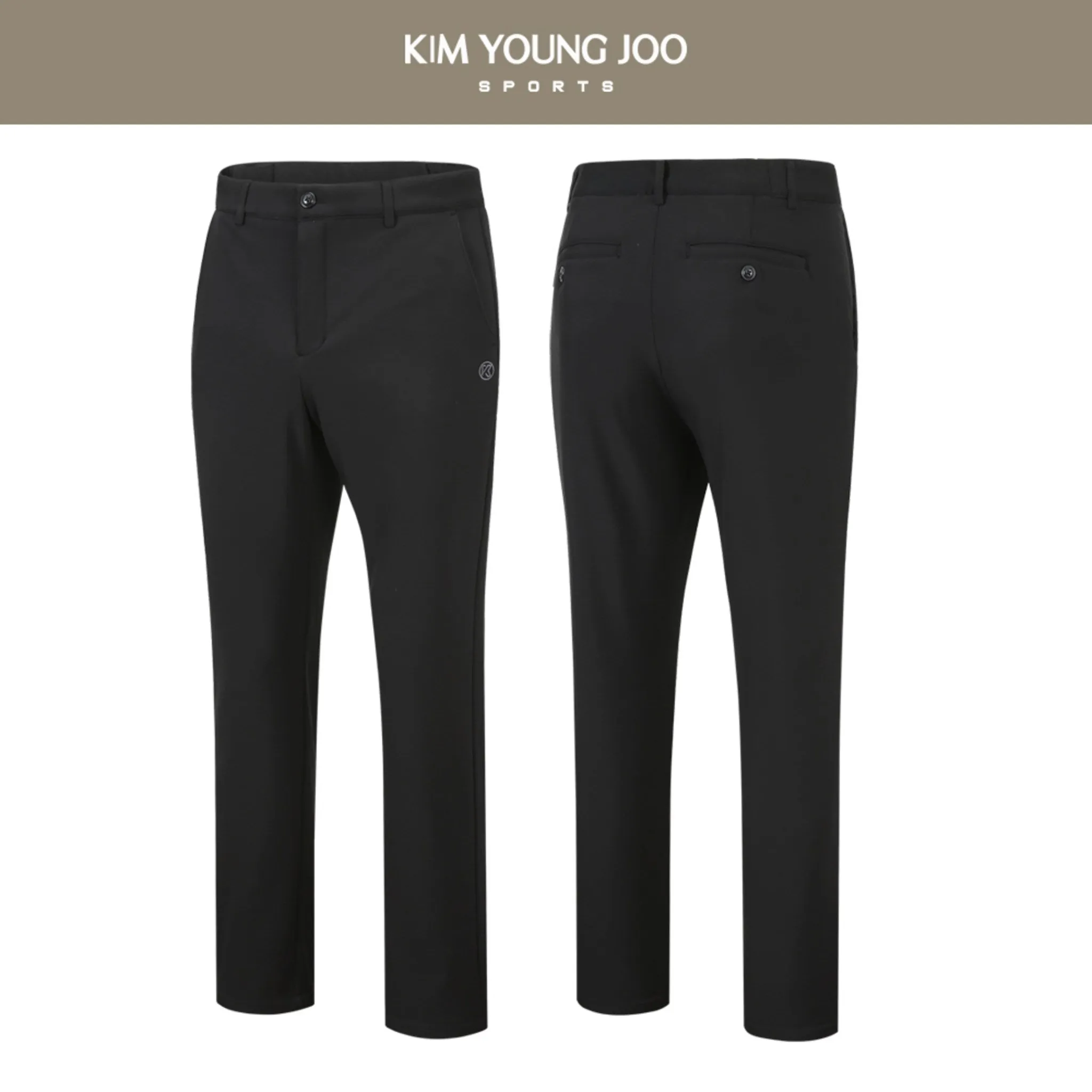 Kim Young-joo Sports Men's Fleece Bonded Golf Pants Winter MP31 - 🏆 #61 - Clothing/Accessories - Best of December