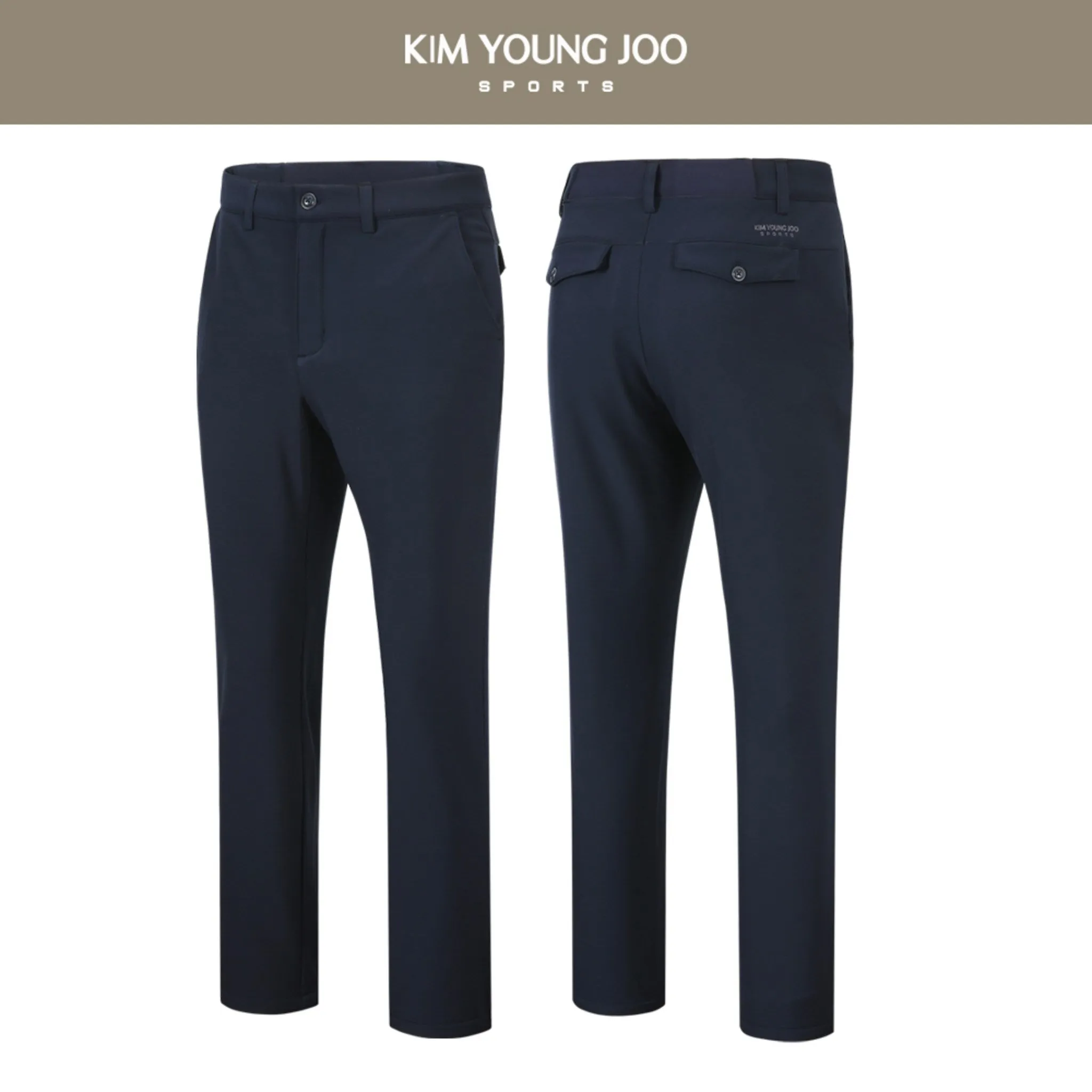 Kim Young-joo Sports Men's Fleece Bonded Golf Pants Winter MP31 - 🏆 #61 - Clothing/Accessories - Best of December