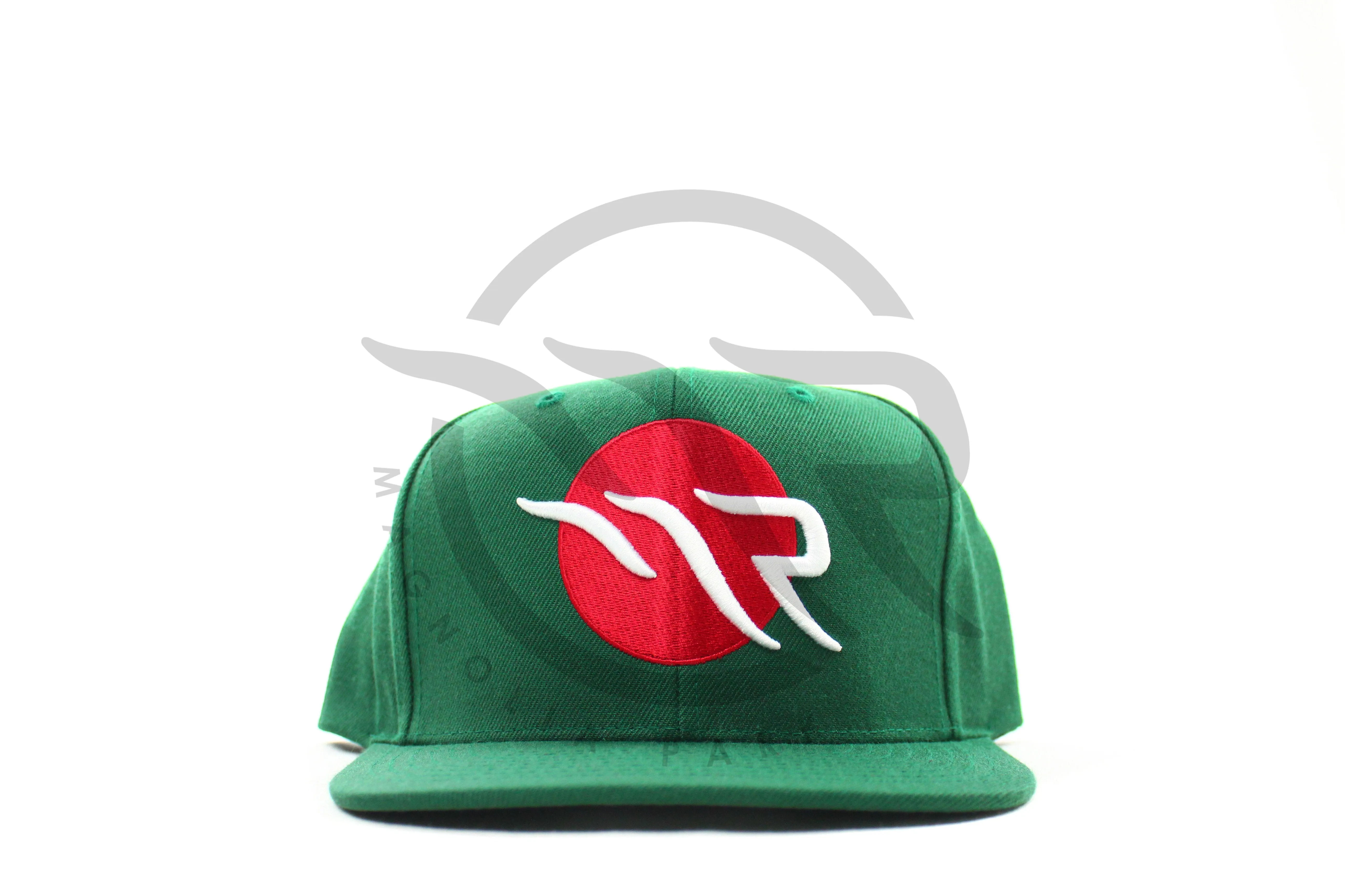 MAGNOLIA PARK - M&N X MAG PARK RED DOT LOGO SNAPBACK (GREEN)