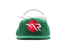 MAGNOLIA PARK - M&N X MAG PARK RED DOT LOGO SNAPBACK (GREEN)